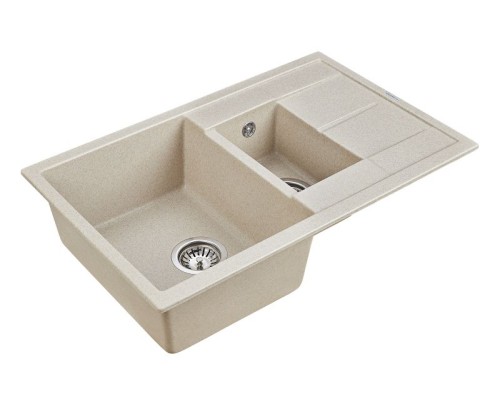 Кухонная мойка Paulmark Feste 77 PM237850-BE Бежевая
