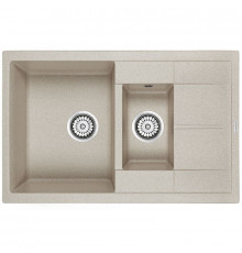 Кухонная мойка Paulmark Feste 77 PM237850-BE Бежевая