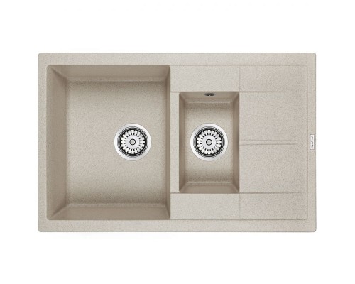 Кухонная мойка Paulmark Feste 77 PM237850-BE Бежевая