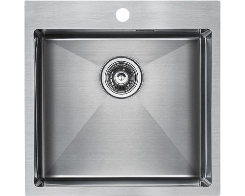 Кухонная мойка Paulmark Velten 51 PM905151-BS Брашированная сталь