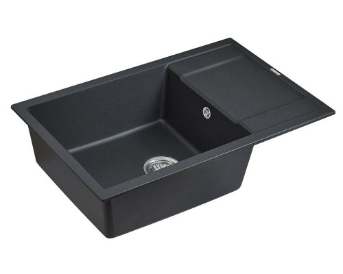 Кухонная мойка Paulmark Verlass PM317850-BL Черная