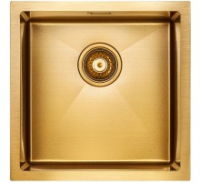 Кухонная мойка Paulmark Aller 44 PM904444-BG Брашированное золото