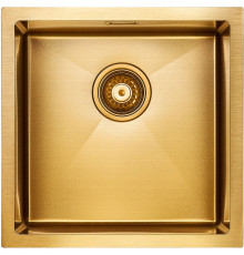 Кухонная мойка Paulmark Aller 44 PM904444-BG Брашированное золото
