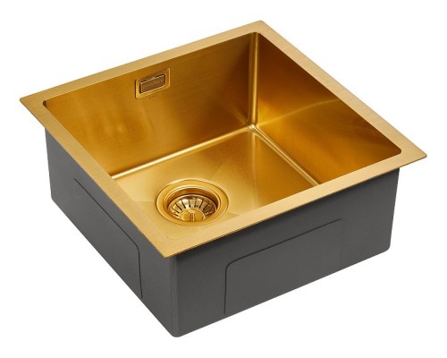 Кухонная мойка Paulmark Aller 44 PM904444-BG Брашированное золото