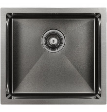 Кухонная мойка Paulmark Marx 44 PM214844-GM Вороненая сталь