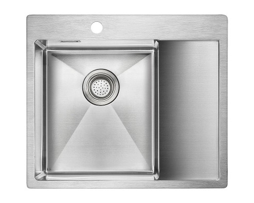 Кухонная мойка Paulmark Alster 59 PM825951-BSL Брашированная сталь