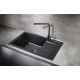 Кухонная мойка Milacio Navarra 78 Cuarzo MC.77051 Черная матовая
