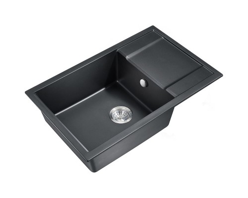 Кухонная мойка Milacio Navarra 78 Cuarzo MC.77051 Черная матовая