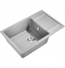 Кухонная мойка Milacio Navarra 78 Cuarzo MC.77053 Серый металлик