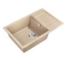 Кухонная мойка Milacio Navarra 78 Cuarzo MC.77054 Бежевая