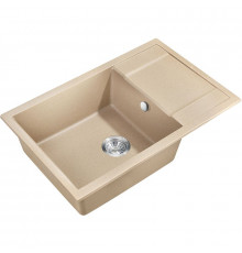 Кухонная мойка Milacio Navarra 78 Cuarzo MC.77054 Бежевая