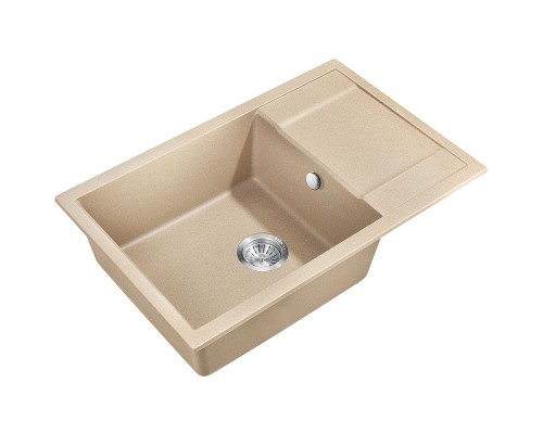 Кухонная мойка Milacio Navarra 78 Cuarzo MC.77054 Бежевая