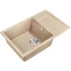 Кухонная мойка Milacio Navarra 78 Cuarzo MC.77054 Бежевая