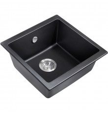 Кухонная мойка Milacio Leon 45 Cuarzo MC.77091 Черная матовая