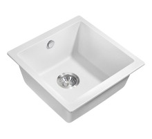 Кухонная мойка Milacio Leon 45 Cuarzo MC.77092 Белая