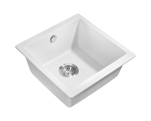 Кухонная мойка Milacio Leon 45 Cuarzo MC.77092 Белая