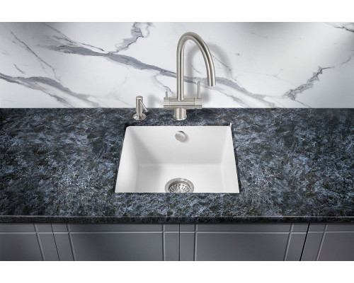 Кухонная мойка Milacio Leon 45 Cuarzo MC.77092 Белая