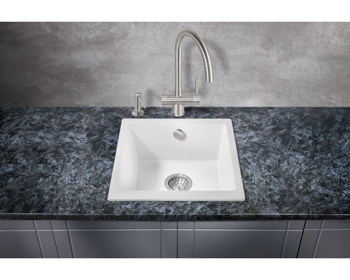 Кухонная мойка Milacio Leon 45 Cuarzo MC.77092 Белая