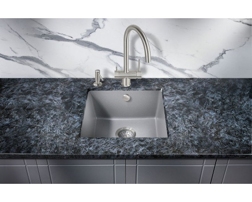 Кухонная мойка Milacio Leon 45 Cuarzo MC.77093 Серый металлик