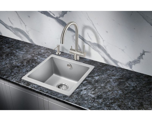 Кухонная мойка Milacio Leon 45 Cuarzo MC.77093 Серый металлик