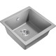 Кухонная мойка Milacio Leon 45 Cuarzo MC.77093 Серый металлик