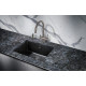 Кухонная мойка Milacio Leon 55 Cuarzo MC.77081 Черная матовая