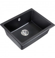 Кухонная мойка Milacio Leon 55 Cuarzo MC.77081 Черная матовая