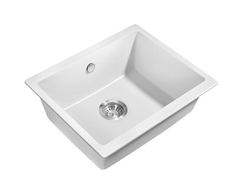 Кухонная мойка Milacio Leon 55 Cuarzo MC.77082 Белая
