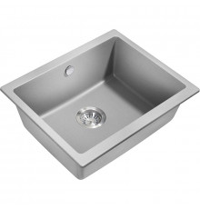 Кухонная мойка Milacio Leon 55 Cuarzo MC.77083 Серый металлик