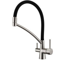 Смеситель для кухни Paulmark Siegen Si213111-NI Никель