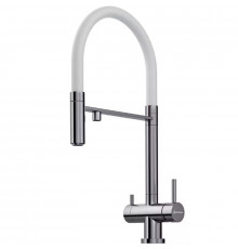 Смеситель для кухни Omoikiri Kanto-BN-WH 4994298 Нержавеющая сталь Белый