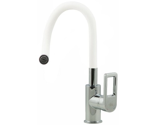 Смеситель для кухни Rossinka Z35-35U-White Белый Хром