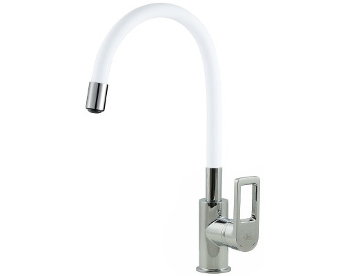 Смеситель для кухни Rossinka Z35-35U-White Белый Хром