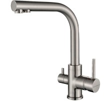 Смеситель для кухни Paulmark Essen Es213011 Никель