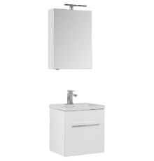 Комплект мебели для ванной Aquanet Порто 50 196675 подвесной Белый