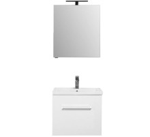 Комплект мебели для ванной Aquanet Порто 60 196676 подвесной Белый