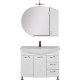 Комплект мебели для ванной Aquanet Моника 105 187564 Белый
