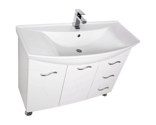 Комплект мебели для ванной Aquanet Моника 105 187564 Белый