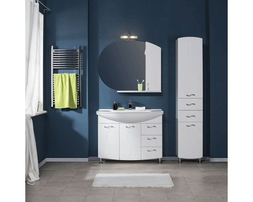 Комплект мебели для ванной Aquanet Моника 105 187564 Белый