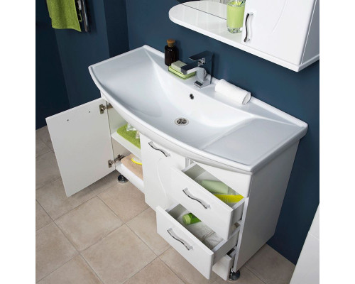 Комплект мебели для ванной Aquanet Моника 105 187564 Белый