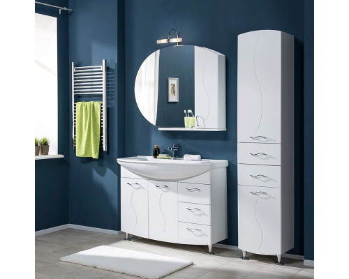 Комплект мебели для ванной Aquanet Моника 105 187564 Белый