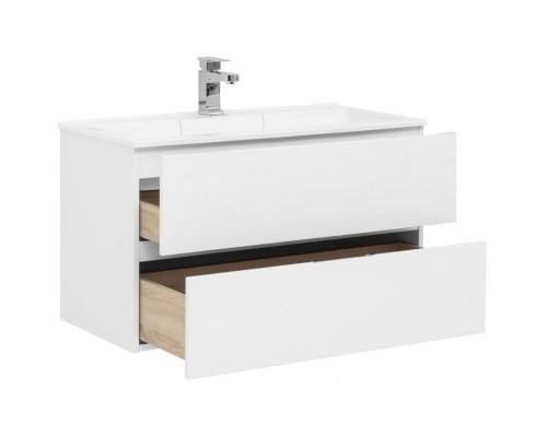 Комплект мебели для ванной Aquanet Алвита 90 237349 подвесной Белый