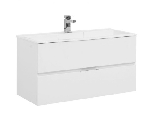 Комплект мебели для ванной Aquanet Алвита 100 237360 подвесной Белый