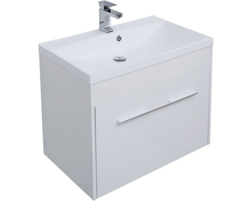 Комплект мебели для ванной Aquanet Августа 75 225246 подвесной Белый