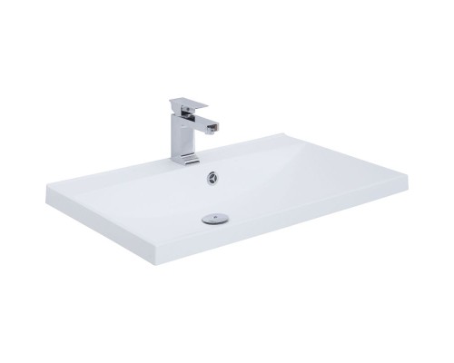 Комплект мебели для ванной Aquanet Нота 75 231060 подвесной Белый глянец