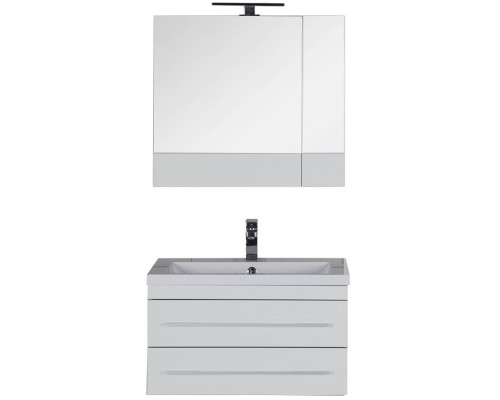 Комплект мебели для ванной Aquanet Верона 75 231017 Белый