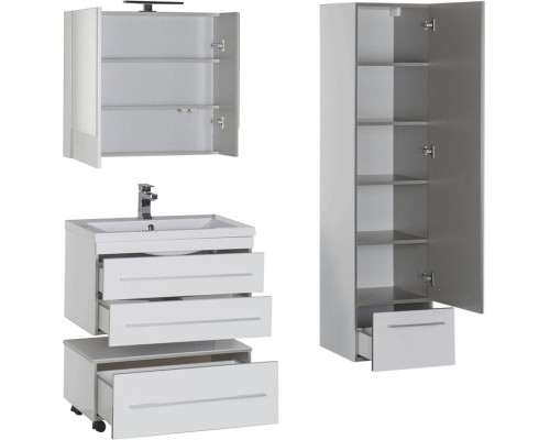 Комплект мебели для ванной Aquanet Верона 75 231017 Белый