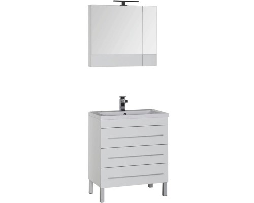 Комплект мебели для ванной Aquanet Верона 75 231040 Белый