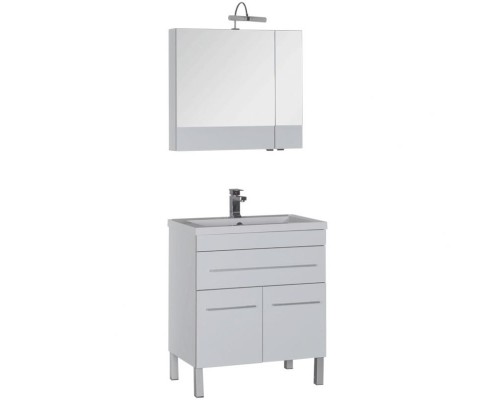 Комплект мебели для ванной Aquanet Верона 75 231034 Белый