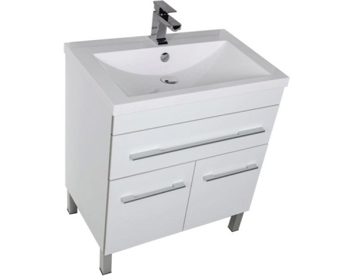 Комплект мебели для ванной Aquanet Верона 75 231034 Белый